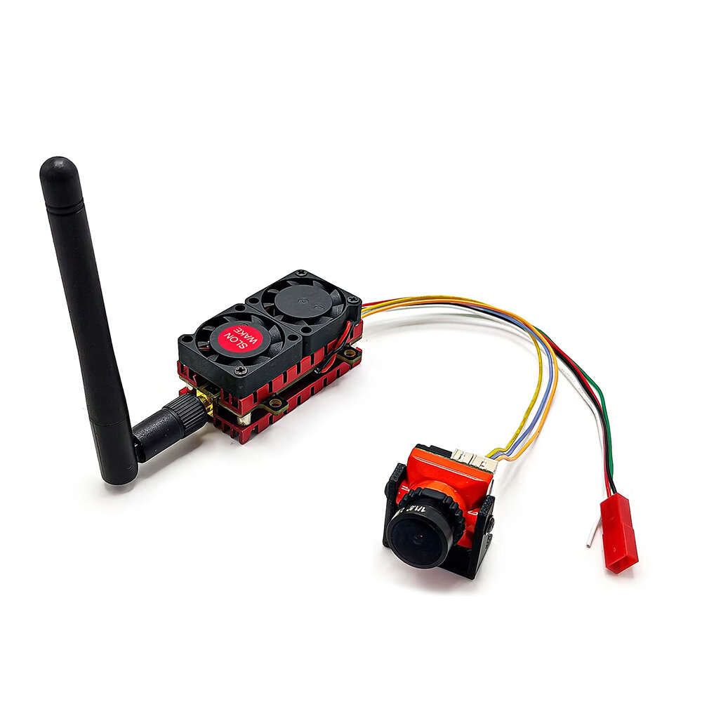 1 Set - SLONWAKE 4.2W FPV System 5.8GHz 48CH FPV Transmitter VTX with B19 1/3" CMOS 1500TVL FPV Came