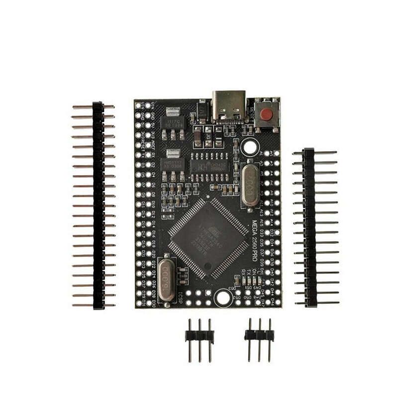 Type-C - Mega2560 Mega 2560 Pro MINI 5V (Embed) CH340G ATmega2560-16AU Micro/Type-C with Male Pinhea