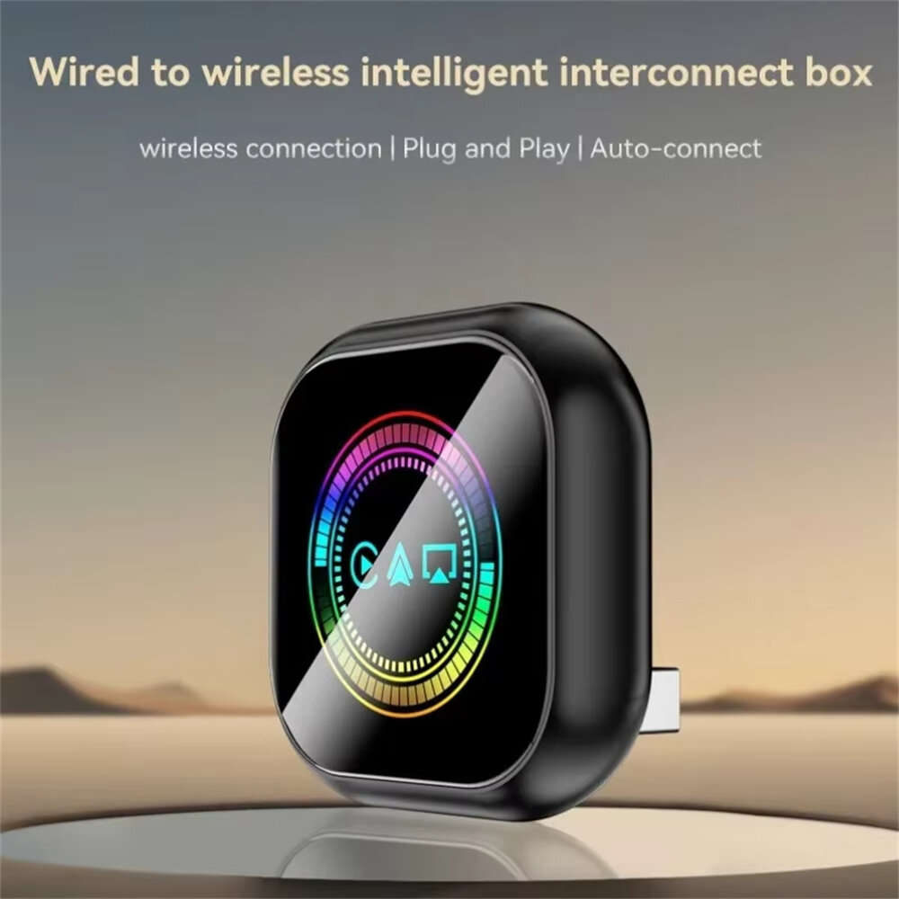 B for ip - LAESD Q1AQ 3in1 Wireless CarPlay Android Auto Adapter MirrorLink / AirPIay Screen Mirrori