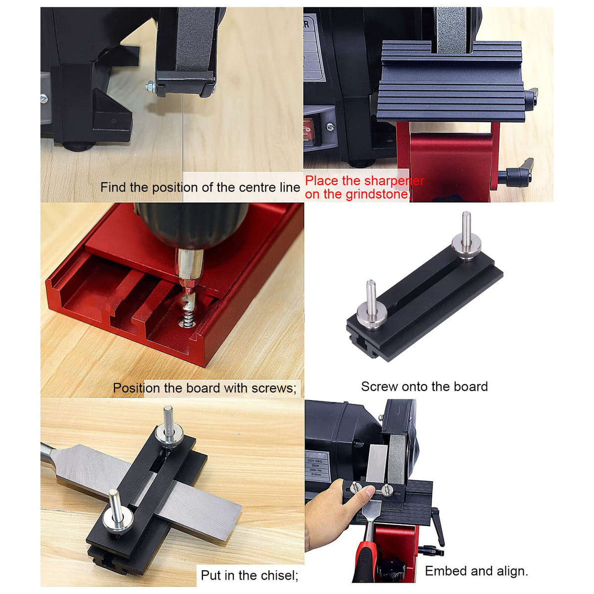 Adjustable Grinder Clamp Suitable for 6/8 Inch Bench Grinders Replacement Accessory User Friendly De