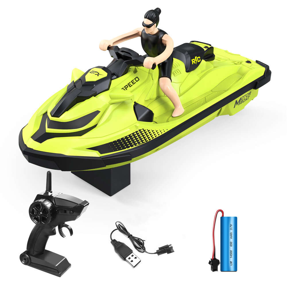 Blue One Battery with LED Light - LMRC LM13-D RTR 2.4G 4CH RC Boat Motorboat Remote Control Racing S
