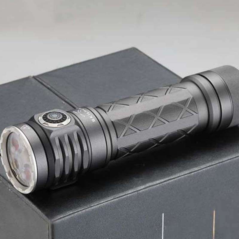 Neutral White - SKILHUNT EC300 SST20 2600 Lumens 21700 Rechargeable LED Flashlight With Multi-color