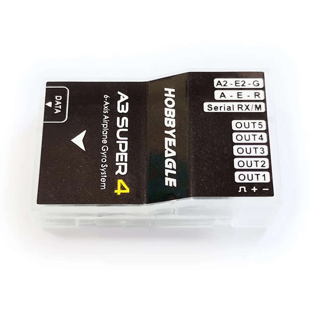 Full Set w/ Program Card - HobbyEagle A3 Super 4 Flight Controller 6-axis Gyro & Stabilization Balan