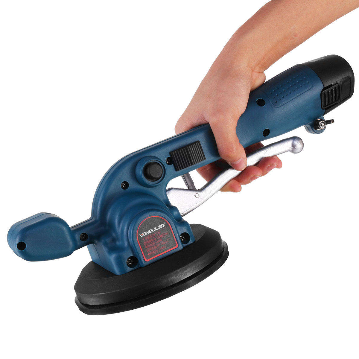 Automatic Leveling Tiler Vibrator Rechargeable Tile Floor Plaster Laying Machine Multifunctional Too