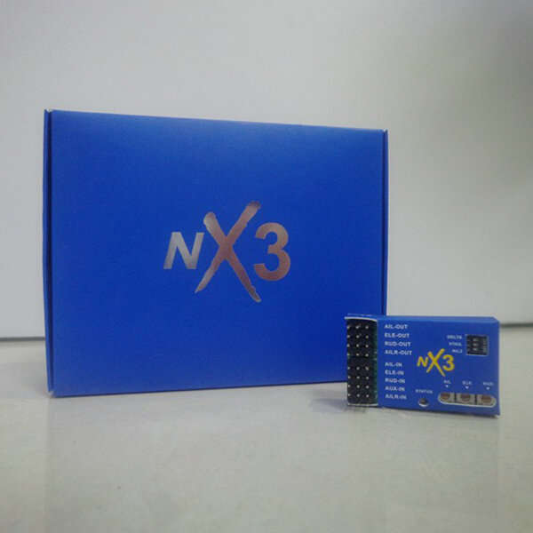 2 pieces - NX3 3D Flight Controller Gyroscope Balance For Fixed-wing Aircraft RC Airplane