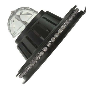 8W Rotating LED Club Disco Party Crystal Magic Ball Stage Effect Light