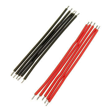 400pcs 6cm Breadboard Jumper Cable Dupont Wire Electronic Wires Black Red Color