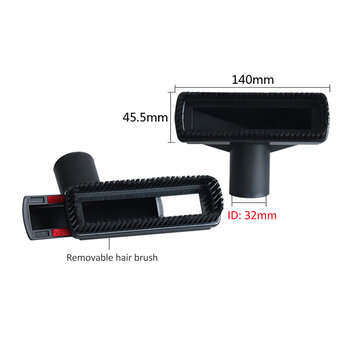 6pcs Universal Vacuum Nozzle Suction Brush Head Replacements for 32/35mm Vacuum Cleaner Parts Access