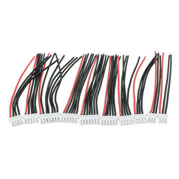 10pcs JST-XH Connector 2-6S Imax B6 Balance Charging Cable Wire Adapter Plug 10cm