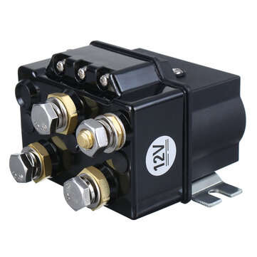 Black 12V DC 500Amp 1500lb 4x4 Heavy Duty Winch Relay Solenoid