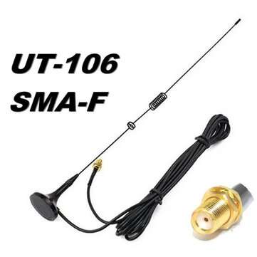 Magnetic HF Antenna UT-106UV Vehicle Mounted Talkie Car Antenna For Baofeng 888S UV-5R UV-10R UV-9R