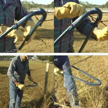 Fence Fixer Wire Fence Repair Tool Wire Tight Fence Crimping Tool for Fence Gardening Farm Fence Ten