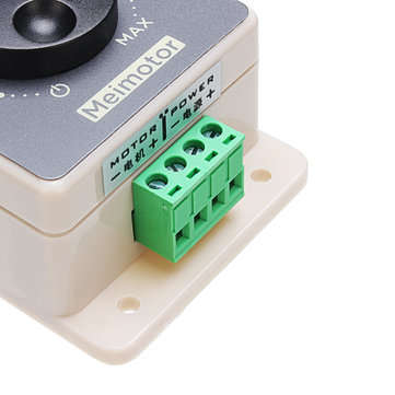 Waterproof PWM DC Motor Speed Governor High Power DC Controller 12V 24V 36V 48V 20A