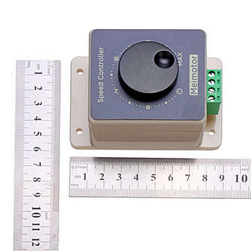 Waterproof PWM DC Motor Speed Governor High Power DC Controller 12V 24V 36V 48V 20A