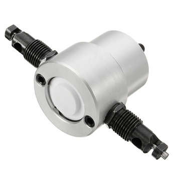 Drillpro YT-160A Double Head Sheet Metal Nibbler Cutter Drill Attachment Metal Sheet Cutter