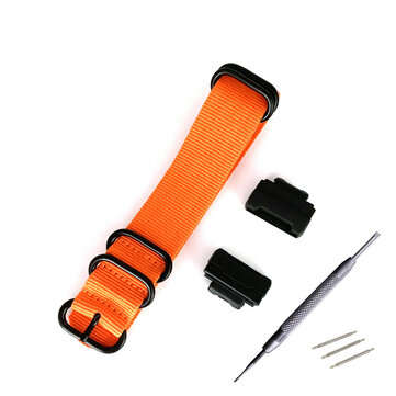 Bakeey 16mm Interface Terminals Nylon Straps Replacement Watch Band For Casio G-shock... (NO.: NO.1)