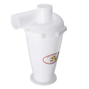 DIY White SN50T6 Turbocharged Cyclone Dust Collector Cyclone Separator Industrail Vaccum Cleaner Fil
