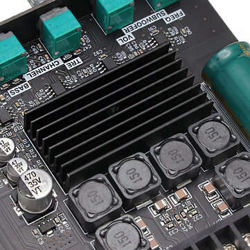 ZK-TB21 TPA3116D2 bluetooth 5.0 Subwoofer Amplifier Board 50WX2+100W 2.1 Channel Power Audio Stereo