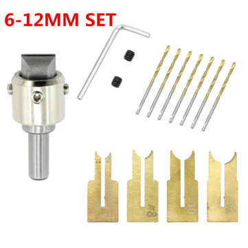 6-25mm Alloy Ball Cutter Woodworking Drilling Wooden Beads Drill Rotary Bead Molding Tool (SIZE: #1)