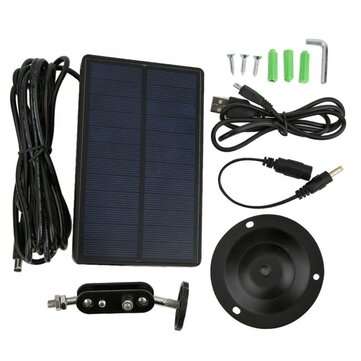 Suntek SP-02 2000mA 9V Outdoor Solar Panel Solar Power Supply Charger for Suntek 9V HC900 HC801 HC70
