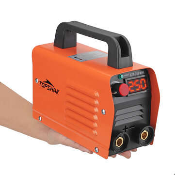 Topshak ZX7-250 250A 220V Mini Electric Welding Machine Portable Digital Display MMA ARC DC Inverter