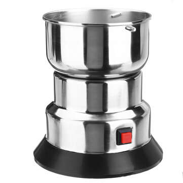 220V 200W Electric Grain Mill Spice Herb Grinder Pulverizer Powder Machine