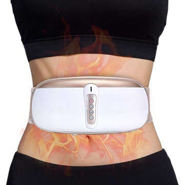 Kaload Slimming Massager 4-modes Adjustable Vibration Massage Abdominal Belt B... (color: Champagne)