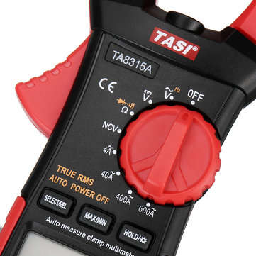 TA8315A Clamp Meter Multimeter High Precision Digital Ammeter Table AC and DC Universal Automatic Mu