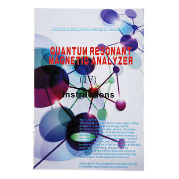 3D NLS Monitor Diagnostics Quantum Magnetic Analyzer