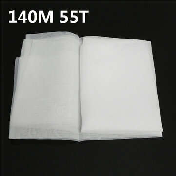 140M 55T Polyester Silk Screen Printing Mesh Fabric Sheet
