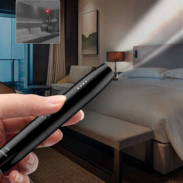 Portable Mini Black Camera Detector IR Scanner GPS Detector Anti-Peeping