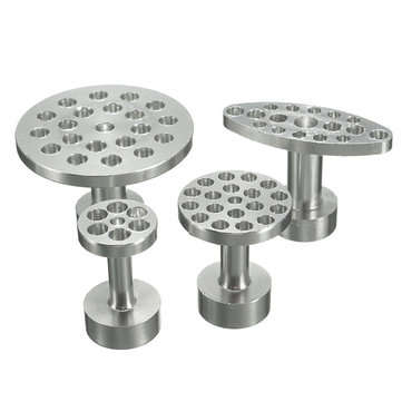 4pcs Aluminum Dent Repair Puller Tabs Paintless Hail Buckle Car Repair Tools