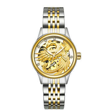 TEVISE 9006 3D Phoenix Display Automatic Mechanical Watch (NO.: NO.6)
