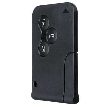 Car Remote Card Smart Key Shell Case Cover For Renault Megane Scenic Clio 3BTN