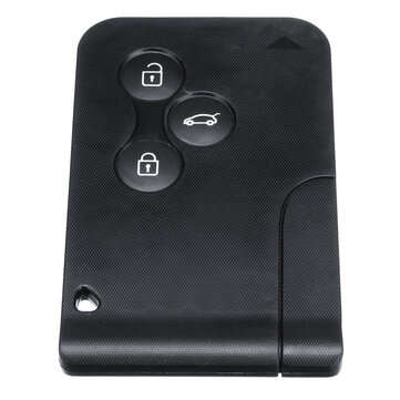 Car Remote Card Smart Key Shell Case Cover For Renault Megane Scenic Clio 3BTN