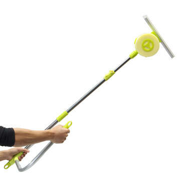 Telescopic High-rise Window Glass Cleaning Cleaner Brush Windows Dust Brush Safe