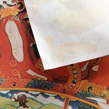 Silk Cloth Painting Tibet Embroidery Silk Cloth Samsara Amitabha Thangka Tibetan Buddhist Decorative