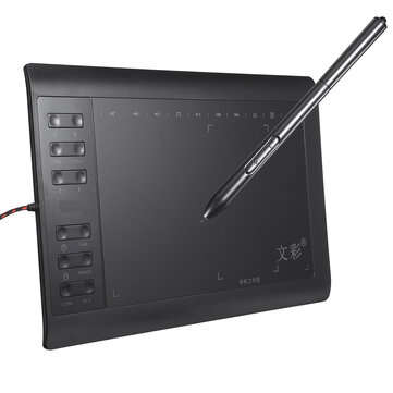 Digital Graphics Tablet Drawing Board 8192 Levels Drawing Pad Support Android Phone with Digital Pen