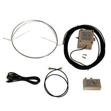 MLA-30 Loop Active Receiving Antenna Low Noise Medium Wave Short Wave Antenna Balcony Erection