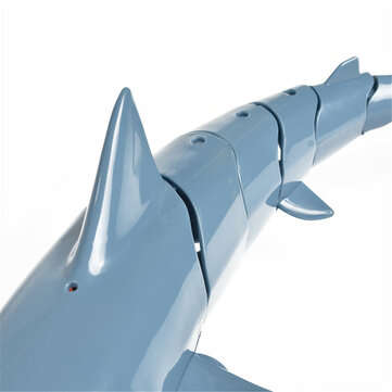 T11B with Two Battery 2.4G 4CH Electric RC Boat Simulation Shark Animal RTR Model Kids Toys