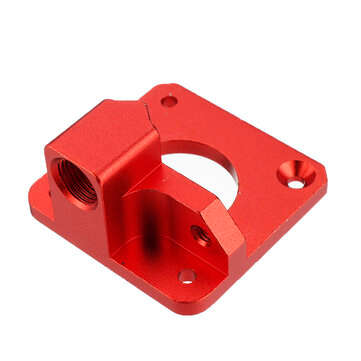 Dual Gear Pulley Dual Drive Extruder Kit + 3Pcs MK8 1.75/0.4MM Brass Nozzle Accessories Kit for 3D P