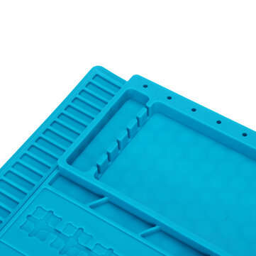 Silicone Electronic Repair Mat Magnetic Soldering Mat Heat Insulation Pad Silicon Soldering Mat