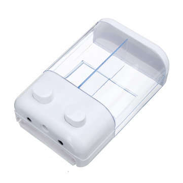 1000ML Kitchen Bathroom Shampoo Container Soap Dispenser Wall Mount Suction Cup Shampoo Container