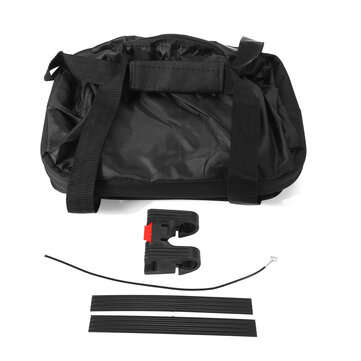 Folding Front Basket Waterproof Handlebar Box Pet Carrier Frame Bag For Electirc Scooter Bicycle Bik