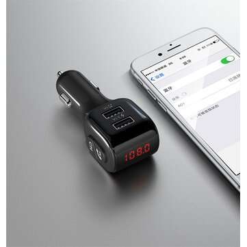 A01 Car Wireless bluetooth MP3 Player Dual USB Charger Fast Charging FM Transmitter Hands-Free Phone