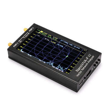 NanoVNA-F V2 50kHz-3GHz IPS 4.3Inch LCD Display Vector Network Analyzer S-A-A-2 Antenna Analyzer Sho