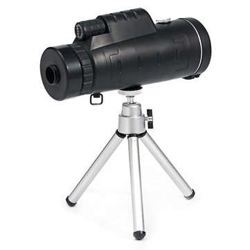 40X60 Zoom Optical Lens Monocular Telescope + Clip + Tripod For Mobile Phone