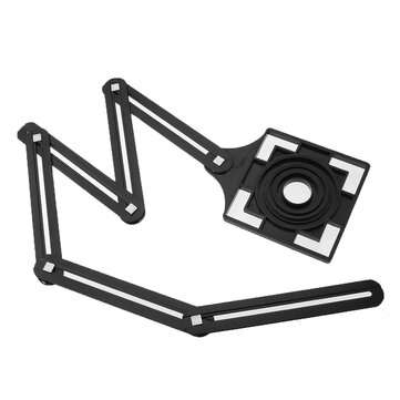 Aluminum Alloy 25/40/45/55/75mm Multi Angle Tool Six Folding Universal Ruler Tile Hole Measure Tool