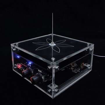 BNC Tesla High-frequency Electric ARC Music Tesla Coil with 48V 2A Power Supply