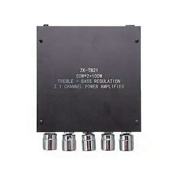 ZK-TB21 TPA3116D2 bluetooth 5.0 Subwoofer Amplifier Board 50WX2+100W 2.1 Channel Power Audio Stereo
